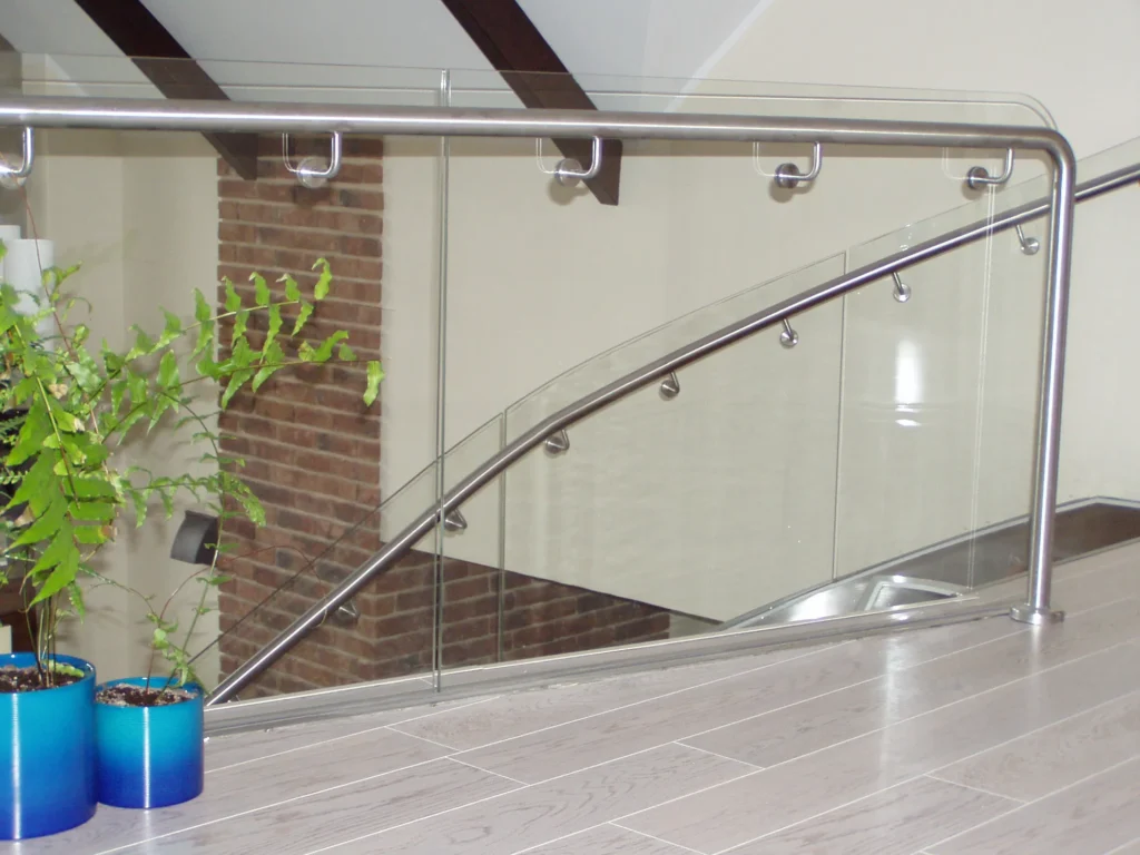 Glass railings