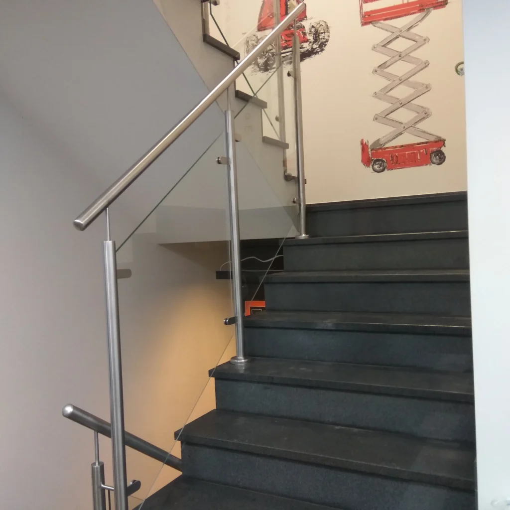 Glass railings