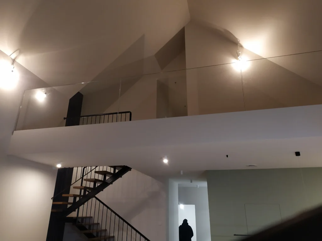Glass railings