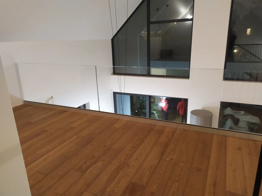 Glass railings