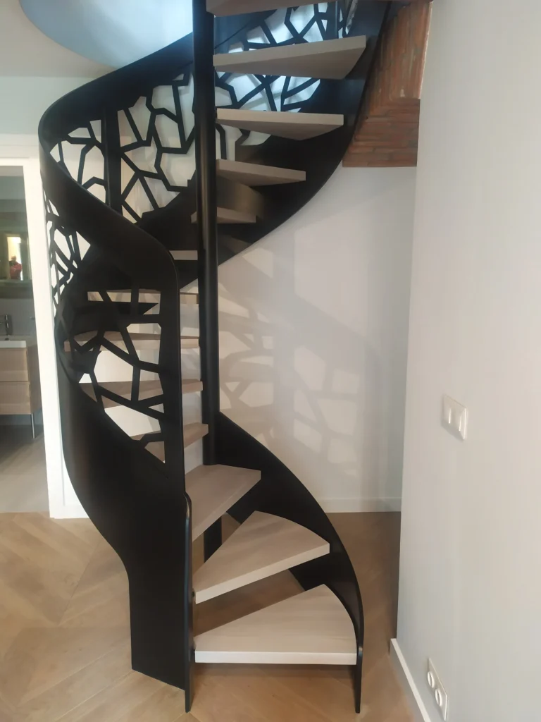 Curved stairs