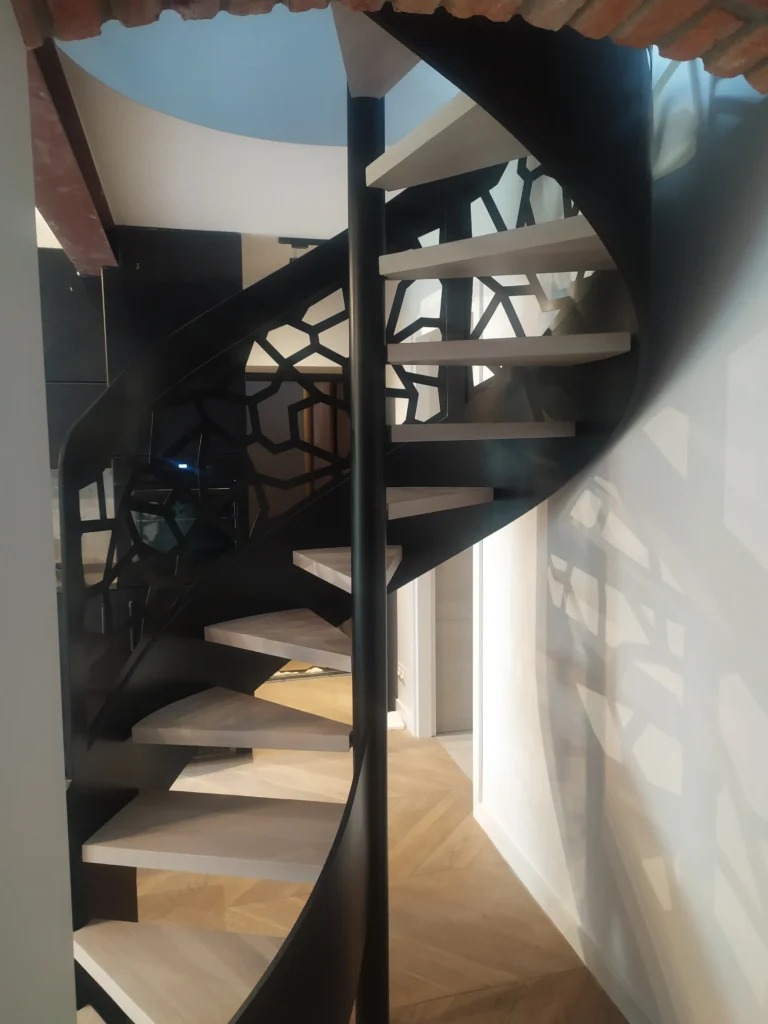 Curved stairs