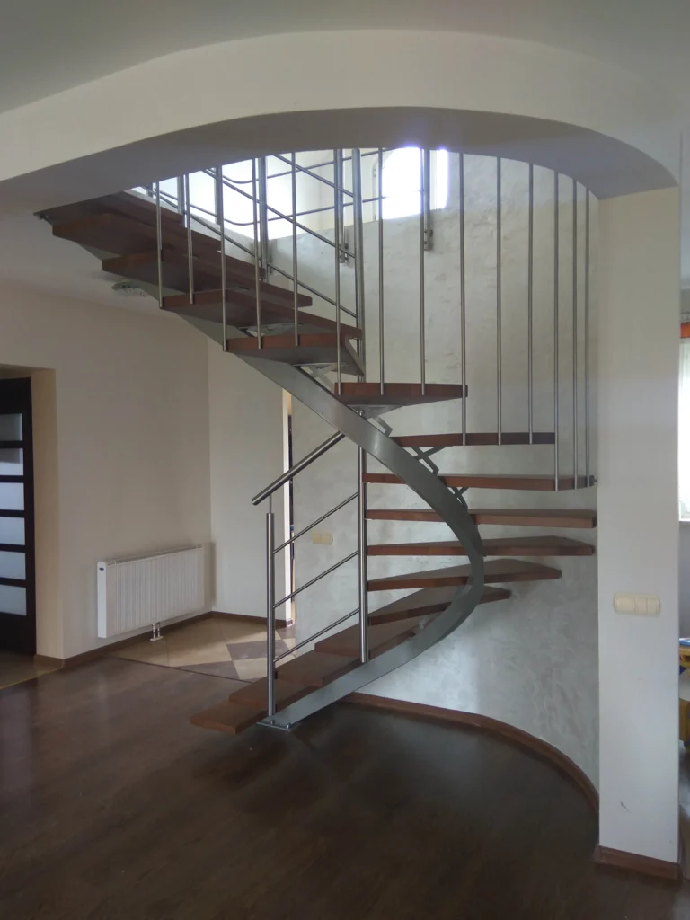 Curved stairs