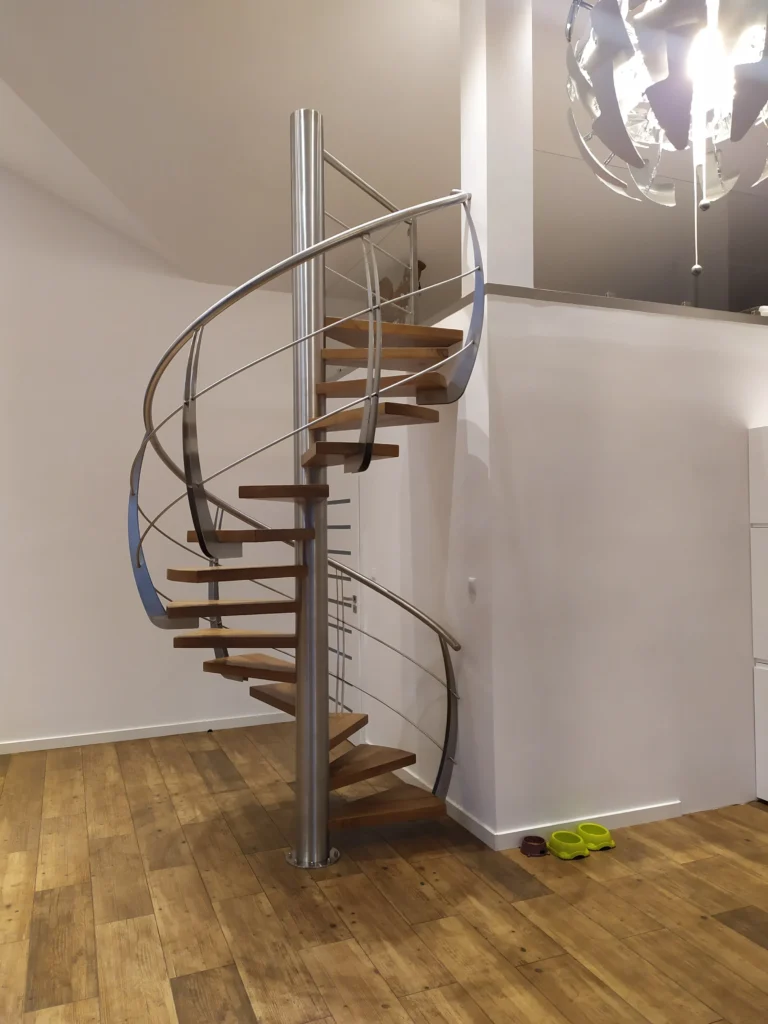 Stainless steel stairs