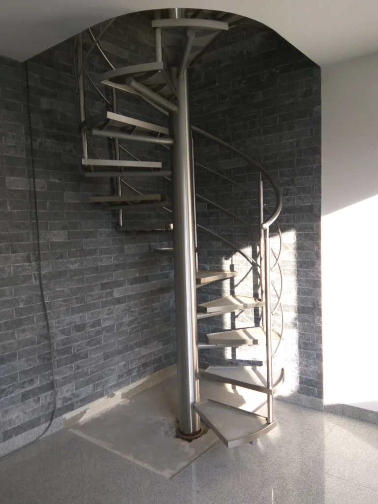 Stainless steel stairs