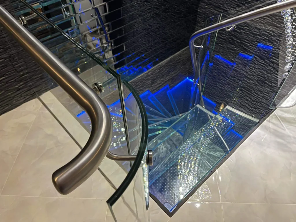 Glass railings