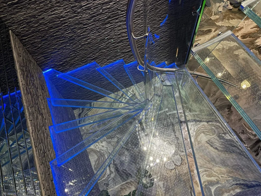 Glass railings