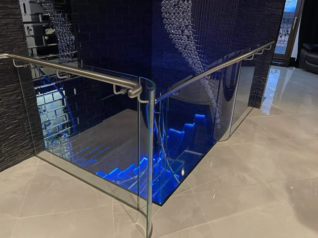 Glass railings