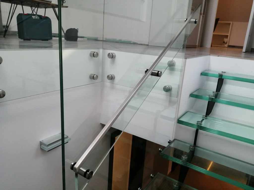 Glass railings
