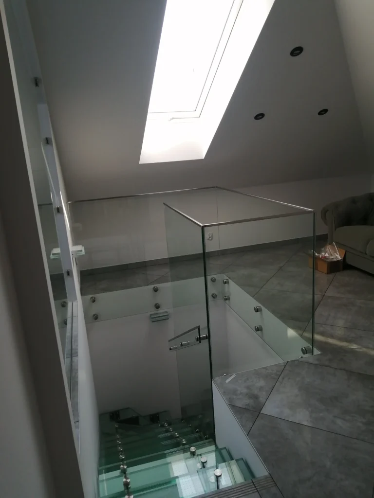 Glass railings