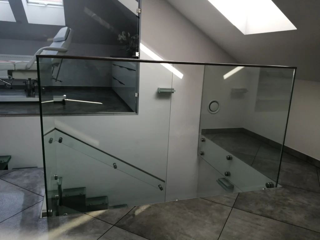 Glass railings