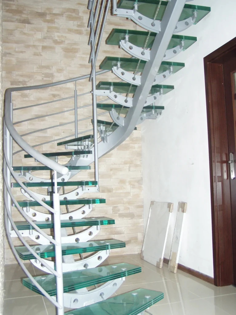 Curved stairs