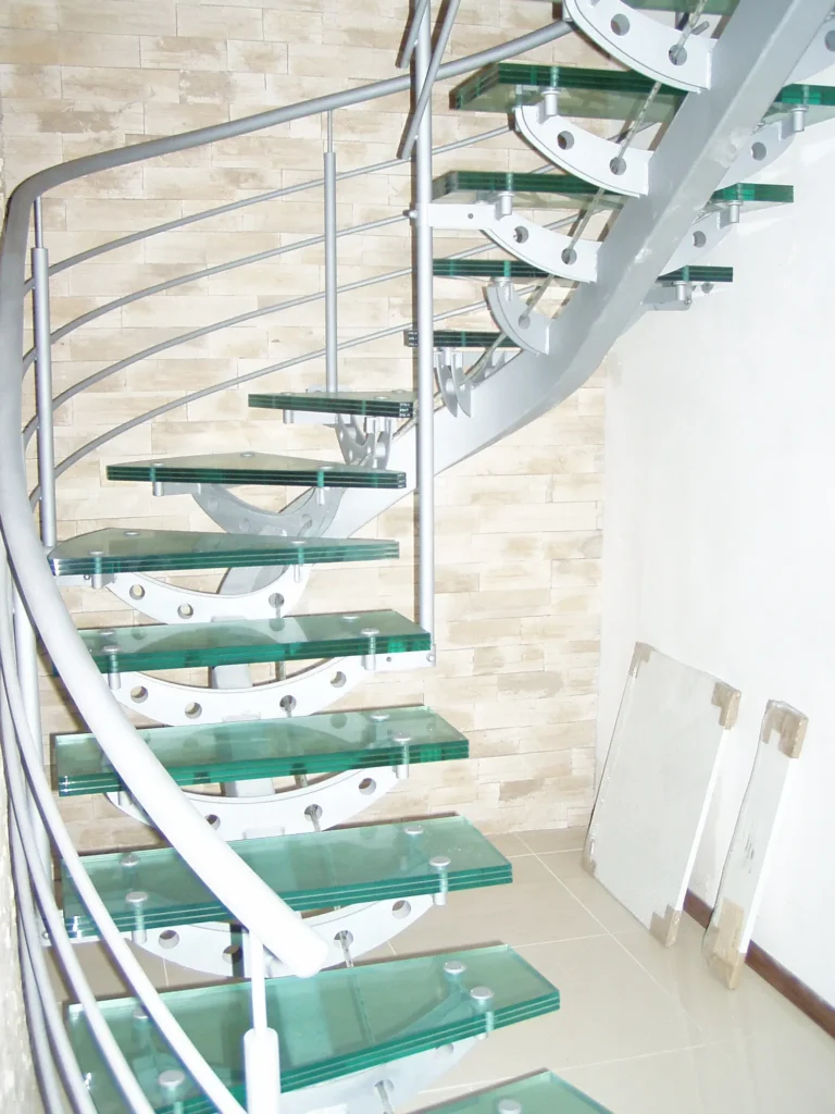 Curved stairs