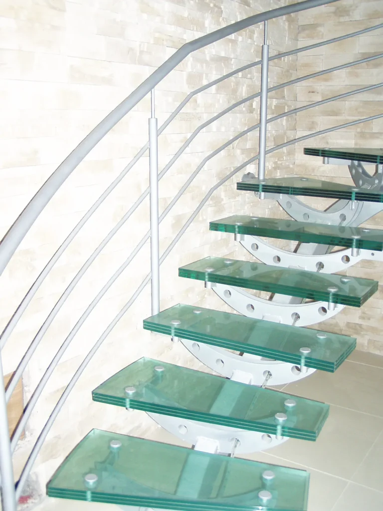 Curved stairs